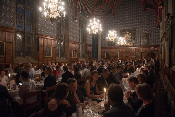 The Dining Hall is perfect for large dining events, catering for up to 144 people