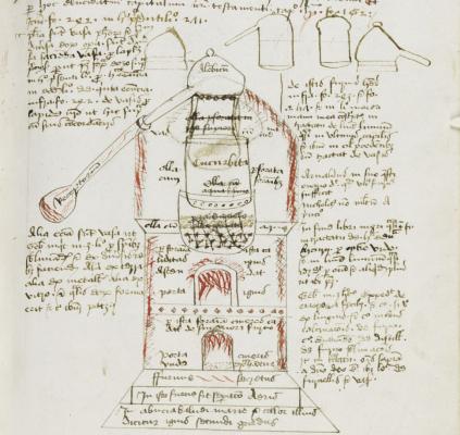 Ramon Lull’s Alchemical Works (now CCCC MS 112, p. 37; late 15th–early 16th century)